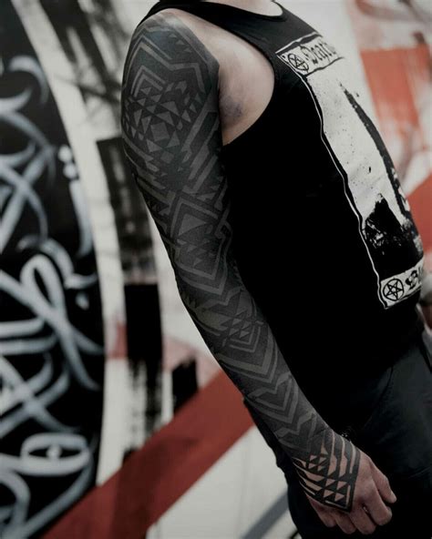 black on black tattoo